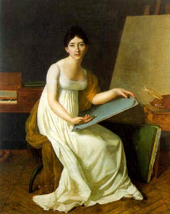 Self-Portrait 1801 by Henriette Lorimier 1775-1854